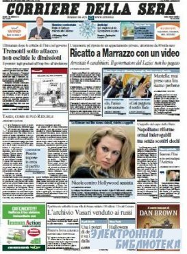 Corriere Della Sera  ( 22,23 10 2009 )