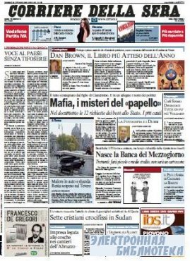 Corriere Della Sera  ( 16 10 2009 )