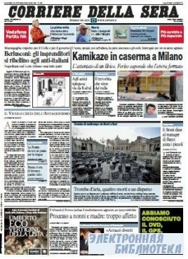 Corriere Della Sera  ( 13 10 2009 )