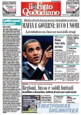 Il Fatto Quotidiano ( 10,11 10 2009 )
