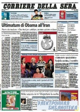 Corriere Della Sera  ( 26,27 09 2009 )