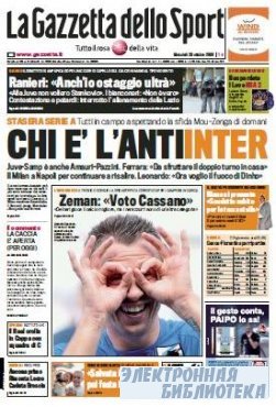 La Gazzetta dello Sport ( 28 10 2009 )