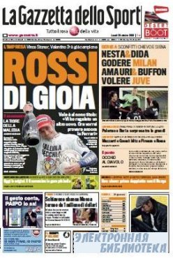 La Gazzetta dello Sport ( 26,27 10 2009 )