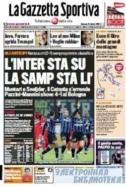 La Gazzetta Sportiva ( 25 10 2009 )