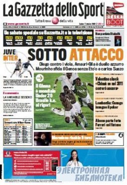 La Gazzetta dello Sport ( 17,18 10 2009 )