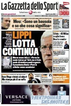 La Gazzetta dello Sport ( 16 10 2009 )