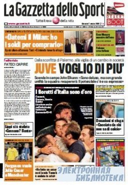 La Gazzetta dello Sport ( 07,08 10 2009 )