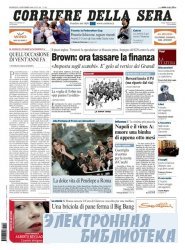 Corriere Della Sera  ( 07,08 11 2009 )