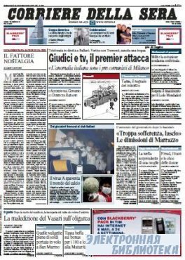 Corriere Della Sera  ( 28 10 2009 )
