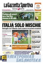 La Gazzetta Sportiva ( 15 11 2009 )