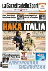 La Gazzetta dello Sport ( 14 11 2009 )