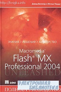 Macromedia Flash MX Professional 2004.  