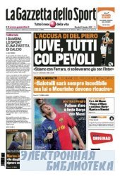 La Gazzetta dello Sport (29-30/11,01-02/12 2009 )