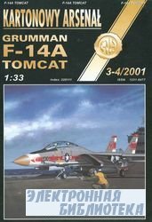 F-14A Tomcat-Halinski Kartonowy Arsenal (3-4`2001)