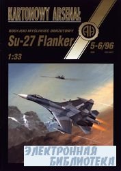 Su-27 Flanker -Halinski Kartonowy Arsenal (5-6`1996)
