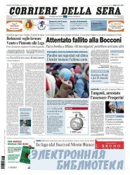 Corriere Della Sera  ( 15,16,17 12 2009 )