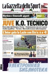 La Gazzetta dello Sport ( 21 12 2009 )