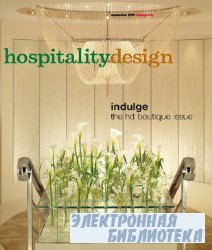 Hospitality Design - September 2009