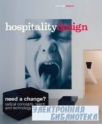 Hospitality Design - October 2009