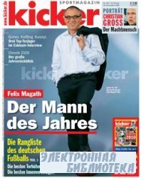 Kicker Sportmagazin  106 ( 28 12 2009 )