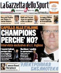 La Gazzetta dello Sport ( 27-28 12 2009 )
