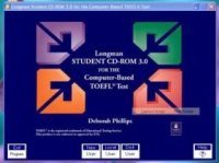 Longman TOEFL Student Test CD ROM 3. 0