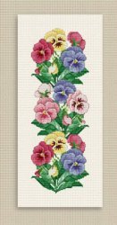     EMS 003-009 Pansy and Rose Border
