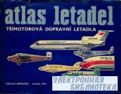 Atlas letadel 1. Třimotorová dopravni letadla