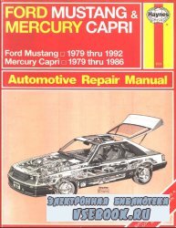Ford Mustang 1979 thru 1992 & Mercury Capri 1979 thru 1986. Automotive Repa ...
