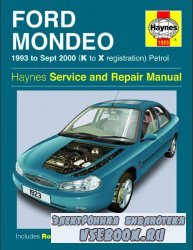 Ford Mondeo 1993 to Sept 2000 (K to X registrator). Petrol. Service and Rep ...
