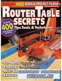 Woodsmith Special Publication - Router Table Secrets. Tips Tools & Techniques