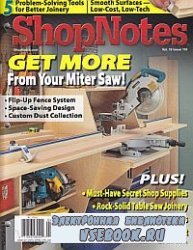 ShopNotes 110  March-April 2010