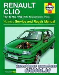 Renault Clio 1991 to May 1998 (H to R registration), petrol. Haynes Service ...