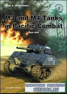 M3 and M4 Tanks in Pacific Combat