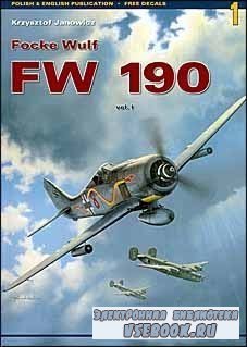 Kagero  Monographs No. 01 - Focke Wulf Fw-190 Vol. I