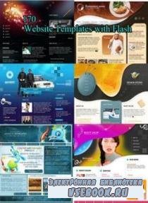 Professional Graphic Design Materials - 170 Website Templates with Flash