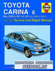 Toyota Carina  1992 to 1997 (J to P registration ), petrol. Haynes Service and Repair Manual.