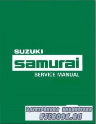Suzuki Samurai. Service Manual.