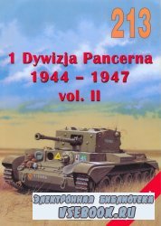 Wydawnictwo Militaria 213 1 Dywizja Pancerna 1944-1947 vol.2