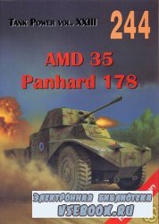 Wydawnictwo Militaria 244 AMD 35 Panhard 178
