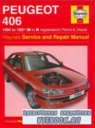 Peugeot 406, 1996 to 1997 (N to R registration), petrol & diesel. Haynes Service and Repair Manual.
