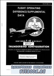 Flight operating difference supplemental data F4E TO1F-4C-1
