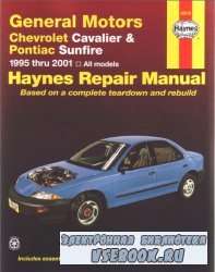 General Motors Chevrolet Cavalier, Pontiac Sunfire 1995 thru 2001, all models. Haynes Repair Manual.