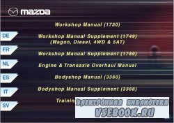 Mazda 6 & Mazda 6 Wagon. Manuals.