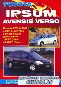   ,      (Toyota Ipsum)   (Toyota Avensis Verso) ,    1AZ-FE (2,0 )  2AZ-FE (2,4 ).