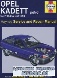 Opel Kadett oct 1984 to oct 1991, petrol. Haynes Service and Repair Manual