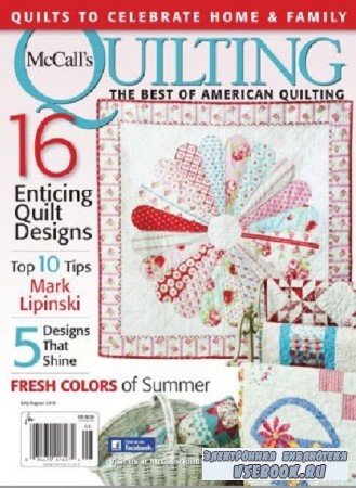 McCall's Quilting  - July/August - 2015