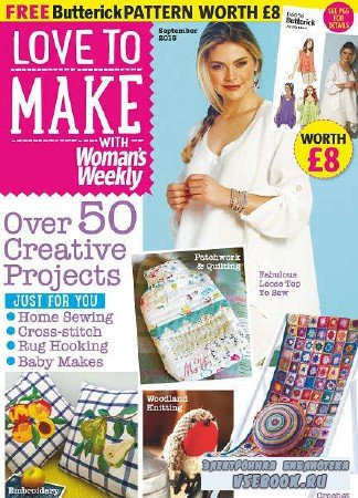 Love To Make with Woman's Weekly - September - 2015