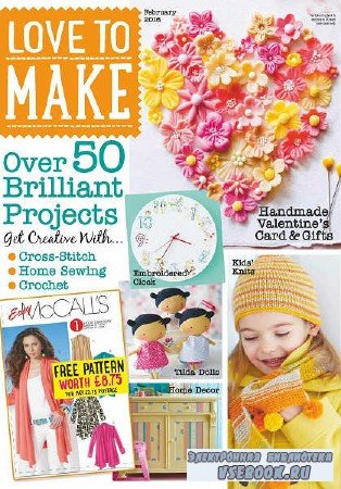 Love to make with Woman's Weekly - February - 2016