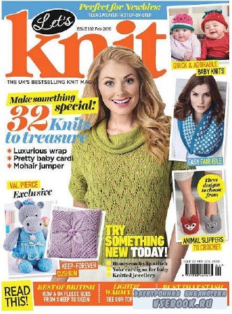 Let's Knit  - February - 2016